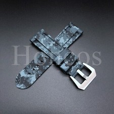 22-26 MM Camouflage Rubber Strap Band Replacement Fits for Invicta Digital Gray