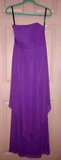 Brand New After Six Purple Size 10100 Polyester Spaghetti Strap Formal Dress