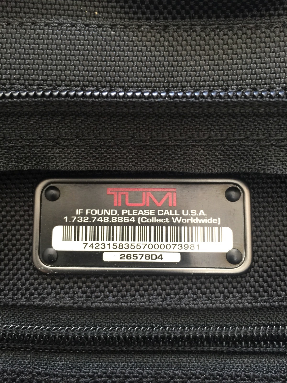 Tumi 26578D4 Business Class Brief Pack