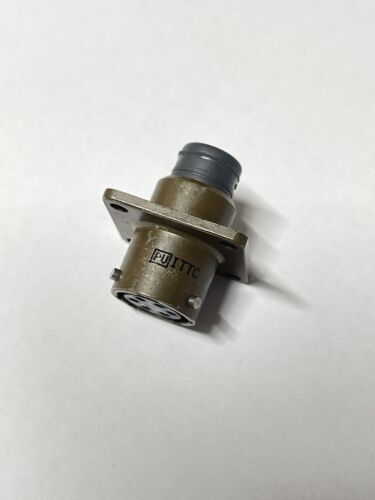 ITT Cannon KPSE 6 Position Circular Receptacle Crimp Socket KPSE02E10-6SW - Picture 4 of 10