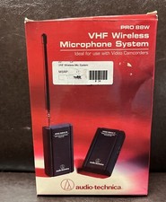 Audio-Technica Pro 88W VHF Wireless Microphone System Untested