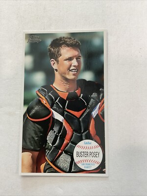 2011 Topps Lineage Giants Box Topper #TG2 Buster Posey San Francisco ⚾️ ...