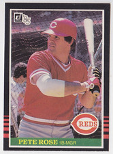 1985 Donruss #641 Pete Rose Cincinnati Reds
