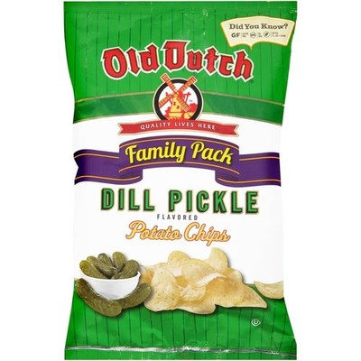 Old Dutch Dill Pickle Flavored Potato Chips - 9.5oz