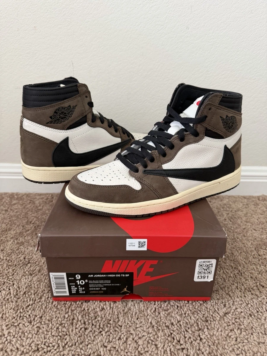 Las mejores ofertas en Jordan 1 Retro OG x Travis Scott High Mocha