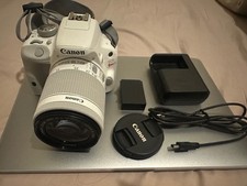 Canon EOS Rebel SL1 White Camera ,Lightly Used