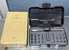 AtuMan 24 in 1 Ratchet Screwdriver Set with Detachable Handle, S2 Alloy Steel