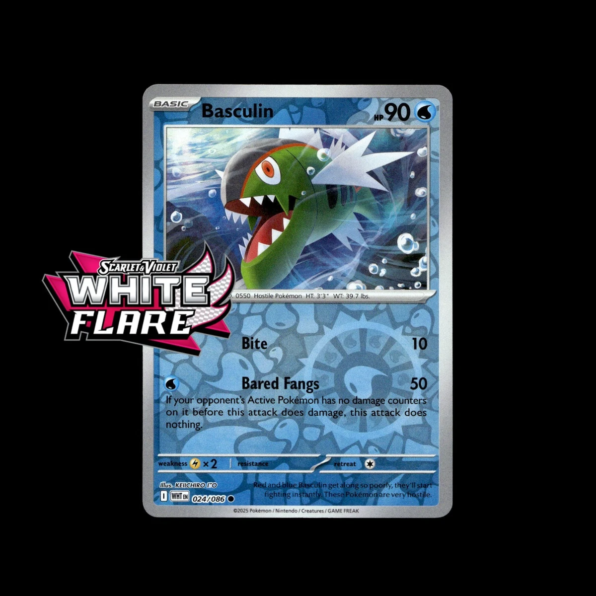 basculin pokemon card Basculin - 108/086 - SV: White Flare - Pokemon