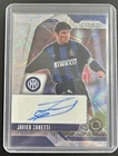 Panini Prizm Javier Zanetti AUTOGRAPH Card INTER MILAN CWC