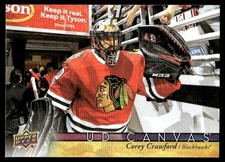 2017-18 Upper Deck UD Canvas Corey Crawford Chicago Blackhawks #C137