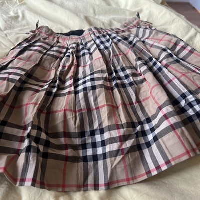 Authentic BURBERRY Novacheck Tan/Black/ for 8 years girl