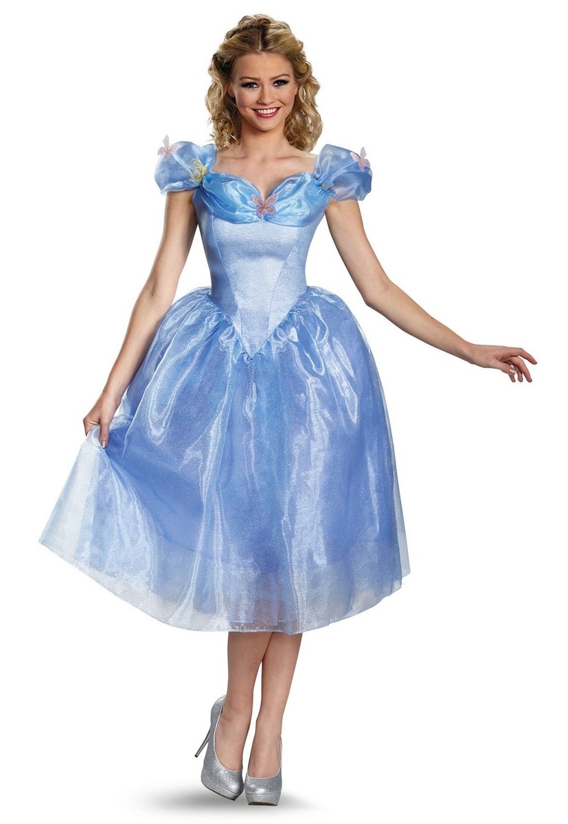 disney princess dresses for adults Women's and the Frog Charlotte Costume Spot clean Imported Note Cinderella Movie Deluxe Adult Costume