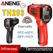 Termometro Pistola Laser Infrarossi Termica Misuratore Temperatura Professionale