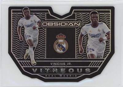 2021-22 Panini Obsidian Vitreous 28/99 Vinicius Junior Vinicius Jr #22 14tf