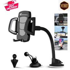 Vansky Car Phone Holder Mount, 3-In-1 Universal Cell Phone Holder Car Air Vent H