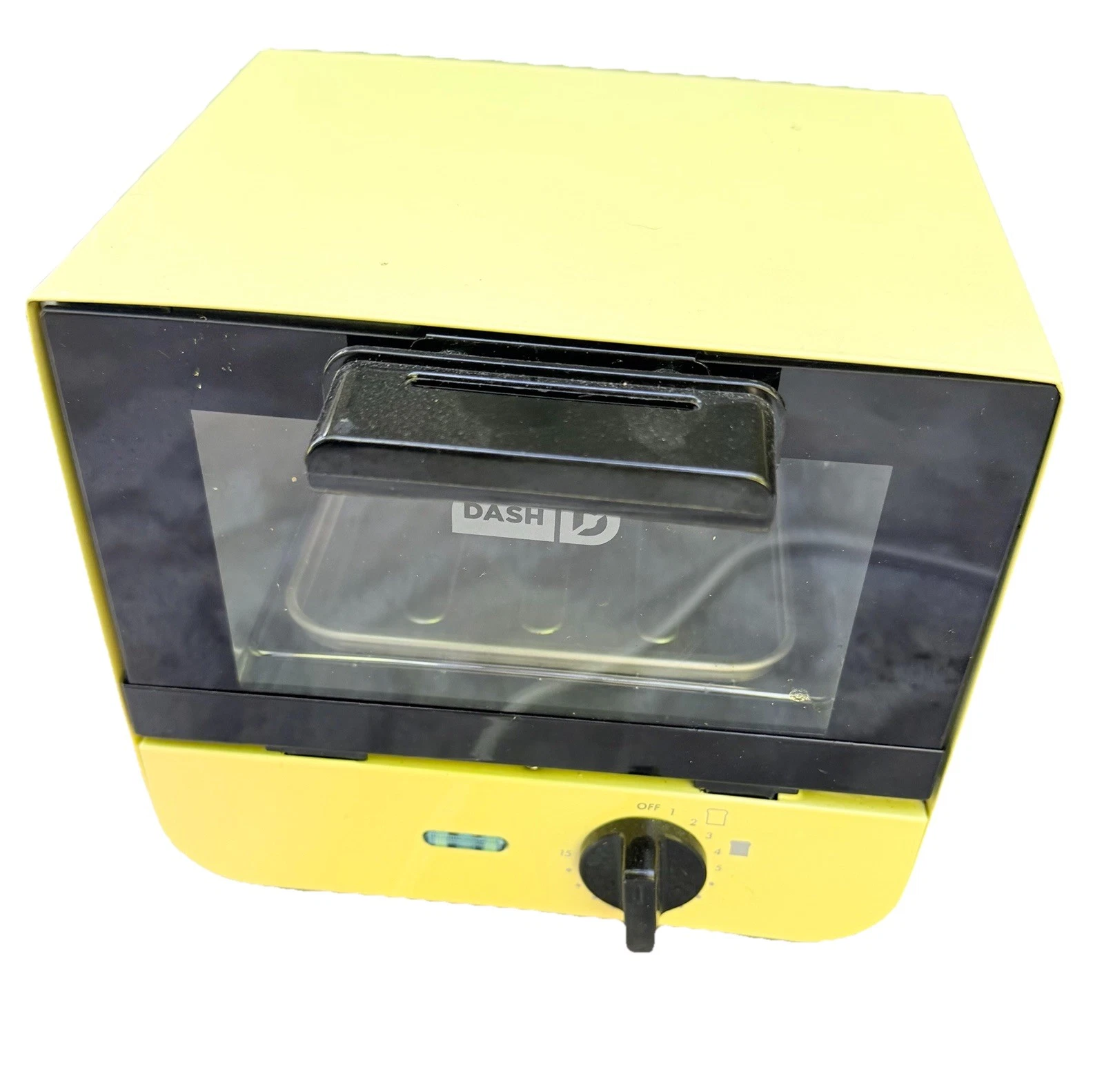 Dash Yellow Sandwich Toaster Oven Model DMTO 100 GBPY04