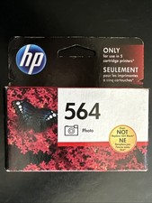 HP 564 Black CB317WN Photo Original Ink Cartridge Exp 12/2021