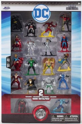 DC Nano Metalfigs Jada Special Box Set 18 Mini Figure Serie 7  Sammelfigur 33785