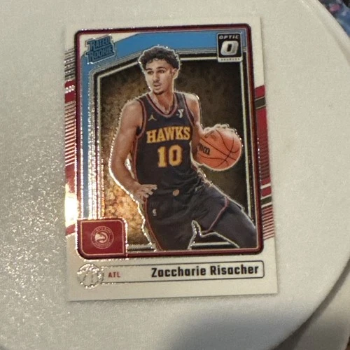 2024-25 Panini Donruss Optic - Rated Rookie Zaccharie Risacher #268 (RC)