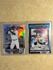 2025 Bowman Draft George Lombard Jr Chrome Refractor & Prized Prospects Insert