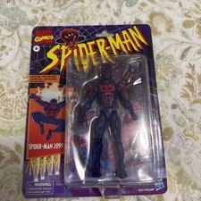 Spider-Man Marvel Legends Retro Cardback Spider-Man 2099 6-Inch Action Figure