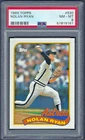 1989 Topps #530 Nolan Ryan - Houston Astros - HOF - Graded PSA 8
