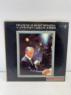 Sinatra & Jobim White Label Promo Vinyl LP Reprise F-1021 White Label Promo