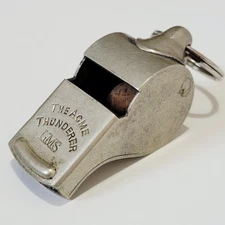 LMS - RAILWAY WHISTLE - VINTAGE BRITISH RAIL, ACME THUNDERER WHISTLE, RAILWAY