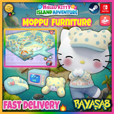 Moppu Furnitrue 2026 Hello Kitty Island Adventure Arcade Nintendo Steam