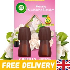 Image of Air Wick Essential Mist Refill Peony & Jasmine Twin Pack - 90 Day Fragrance