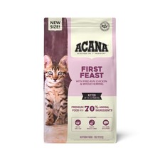 Dry Cat Food for Kittens First Feast Chicken and Fish 7lb Bag 8.45 per pound