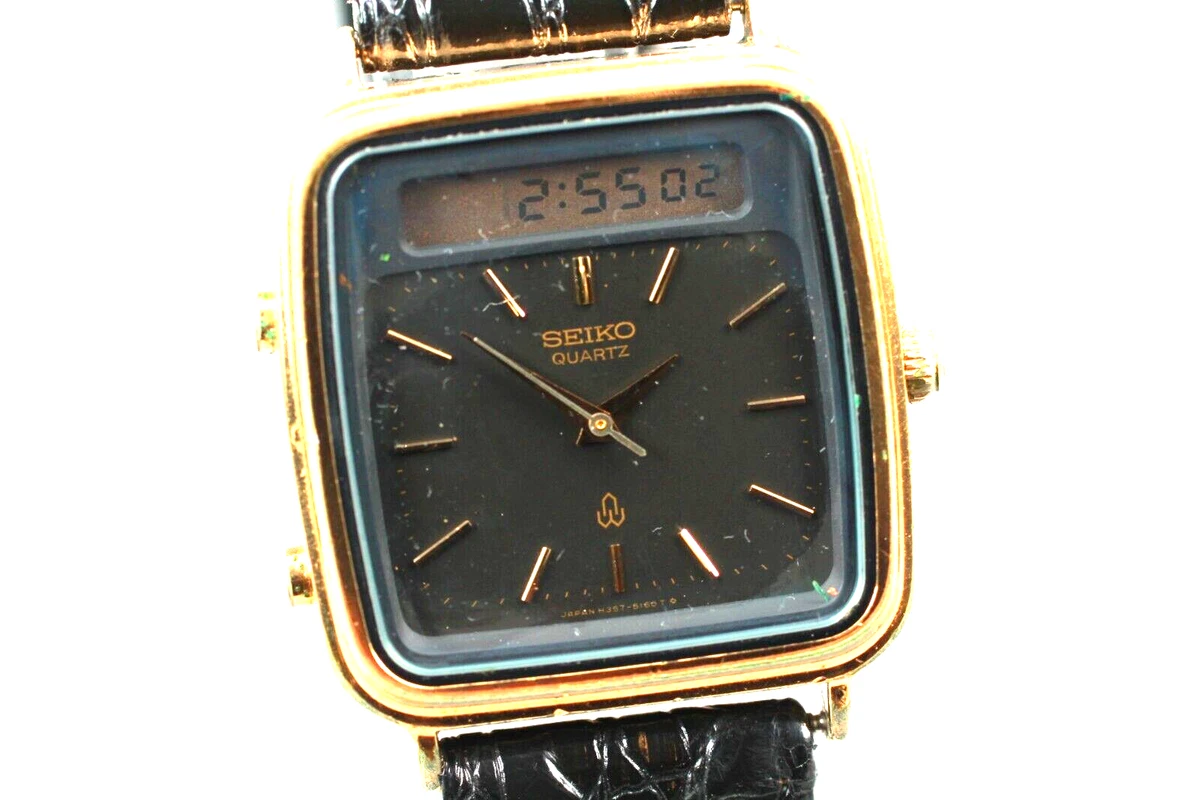 Seiko Analog & Digital Square Wristwatches for sale | eBay