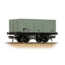 Bachmann Branchline 37-158D 8 Plank Fixed End Wagon BR Grey (Early)