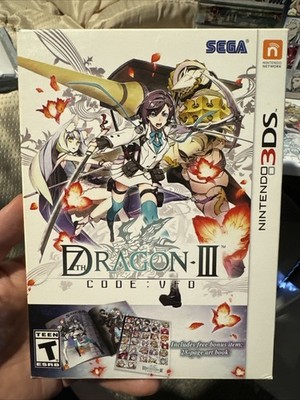 7th Dragon III Code: VFD - Nintendo 3DS - Launch Edition - CIB
