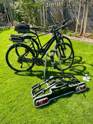 Fahrrad Cube Cross Pro 28 / 50 und 28 / 46 mit Zubehör und Auto-Fahrradträger