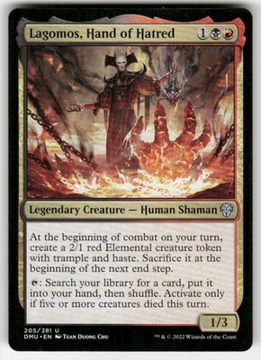 Lagomos, Hand of Hatred 205 UC Dominaria United NM Magic: The Gathering