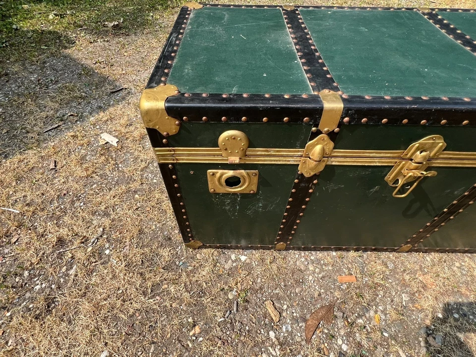 BAULE VINTAGE DEGLI ANNI 50/60 - Immagine 3 di 4