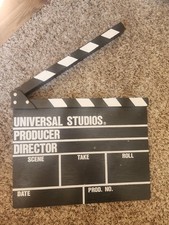 Universal Studios Clapper Board Directors Clap Slate Board Scene Take Roll