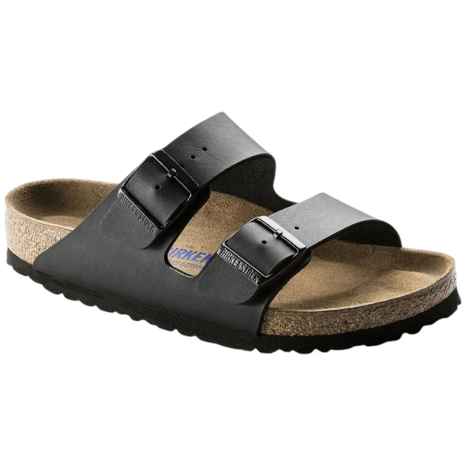 Chaussons Birkenstock Arizona Noir Unisexe 551253 Sandales Neuf - Photo 2/4