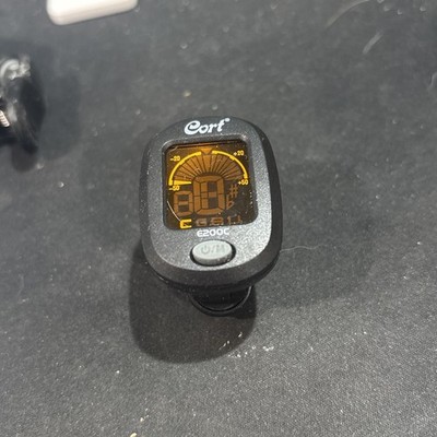 CORT Clip-On Tunner E200C Tuning for Chromatic, Guitar, Bass, Vloiln, Ukulele