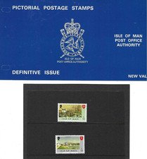 Isle of Man Presentation Pack  - New Value Definitive Issue  - 1975  (933)