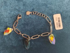 Boccadamo Bracciale Cristalli Sfaccettati Acciaio Donna MY/BR59