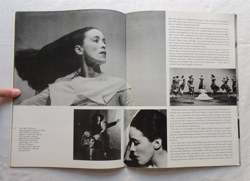 The Martha Graham Dance Company Souvenir Programmbuch, zeitgenössische Kunst, 1970er - Bild 6 von 9