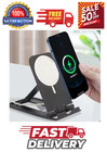 Foldable MagSafe Charger Stand Holder for iPhone 14 13 12 Magnetic Wireless Char