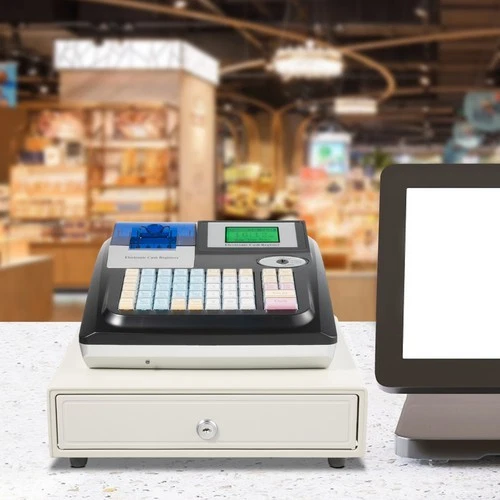 Square POS Terminal Cash Register Complete W/ Printer, And Cash