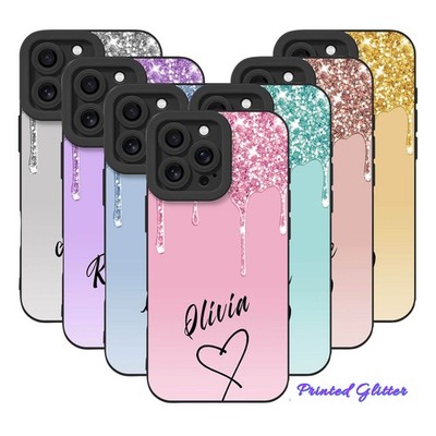 Frusted TPU Case For iPhone 16 15 17 Pro Max 14 Printed Personalised Phone Cover
