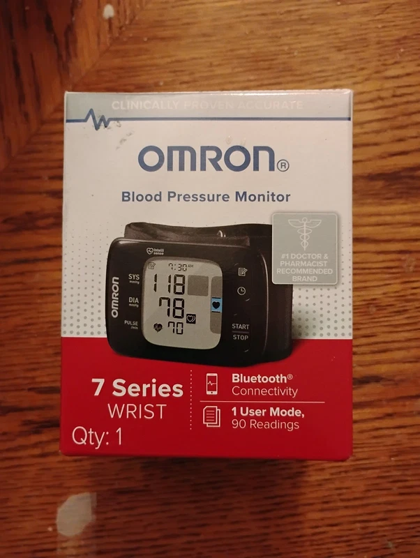 Omron 7 Series wrist blood pressure monitor