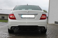 FOX Sportauspuff Mercedes C-Klasse, W204 S204 Bj. ab 2007, 2x115x85mm oval re/li