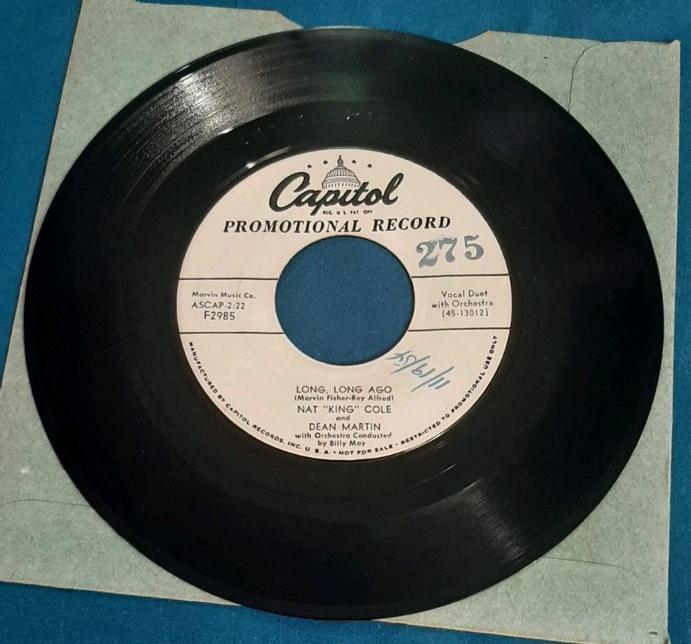 Dean Martin 45 RPM Speed Vinyl Records for sale | eBay