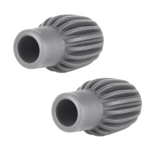 2Pack Silicone Drum Stick Sleeve Practice Tips Mute Damper Protective Cover Cap,